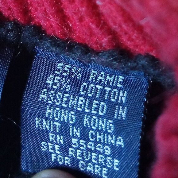 Vintage Abstract Geometric Stripes Crewneck Sweater - Picture 3 of 5